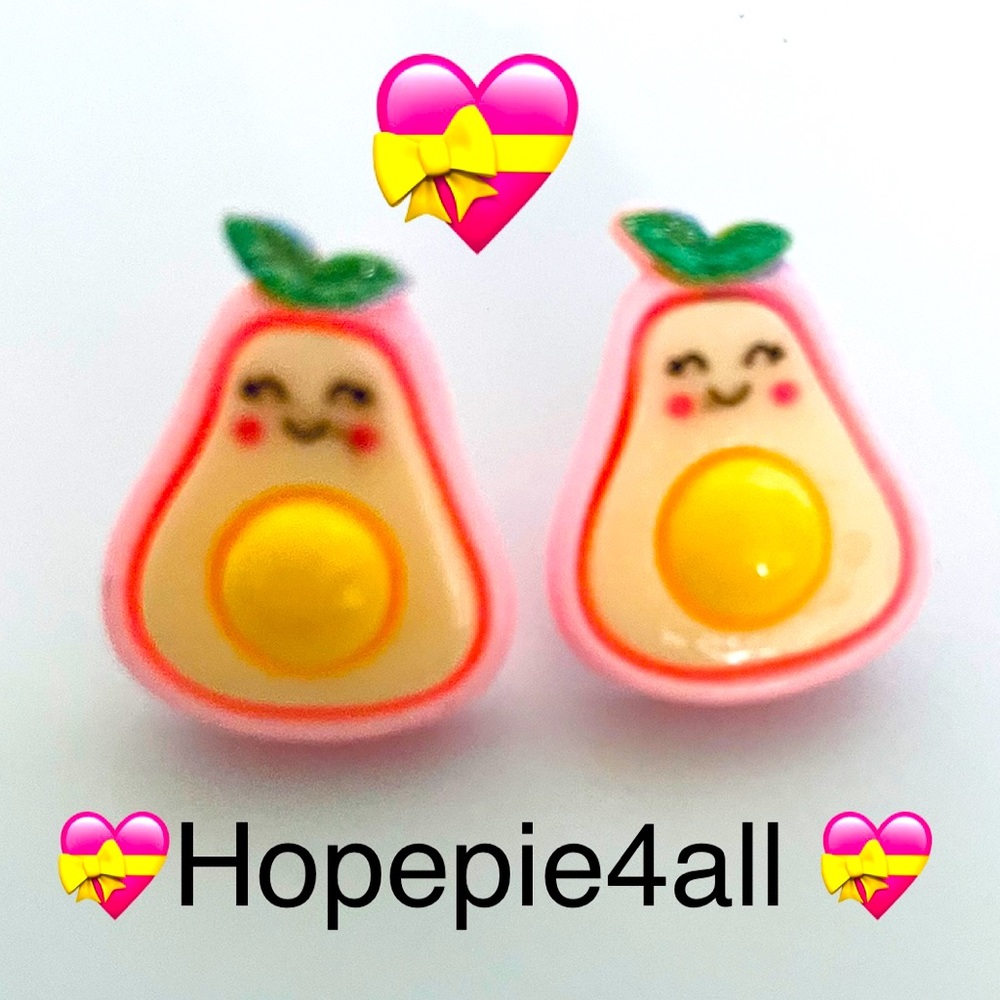 💝avocado earrings 💝